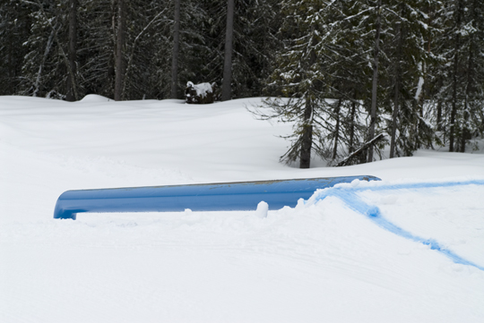 Rails i snøparken, Rena alpin og skisenter